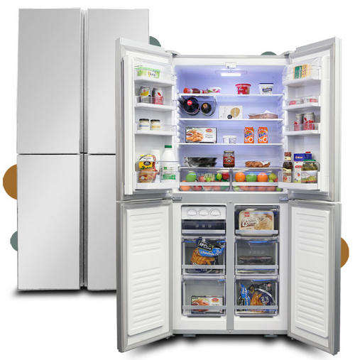 Kelvinator KI520SS-4D (Glass front fridge)