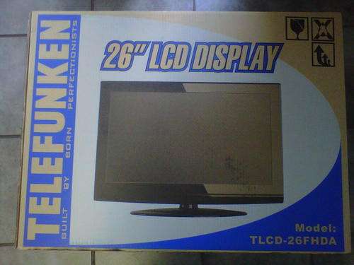 Telefunken 26" Full HD LCD Tv (TLCD-26FHD/A)