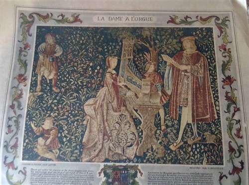 LA DAME A L`ORGUE PRINT