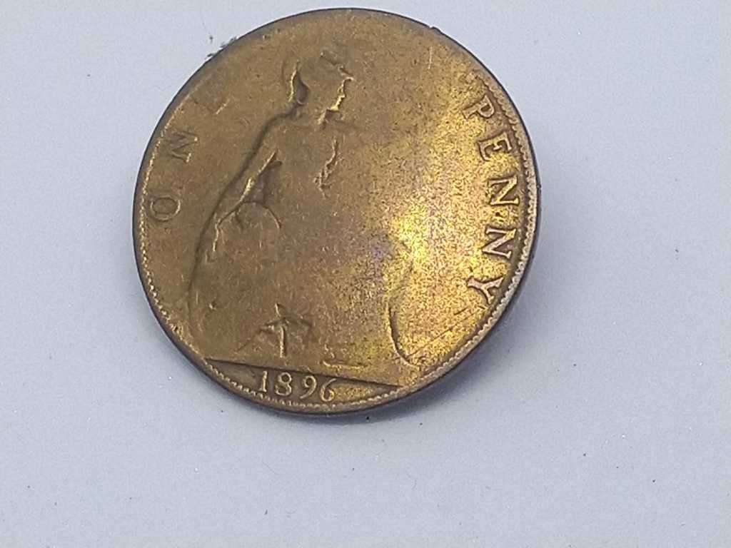 1896 penny:Queen Victoria surpasses grandfather K George 3 as the longest reigning monarch to date