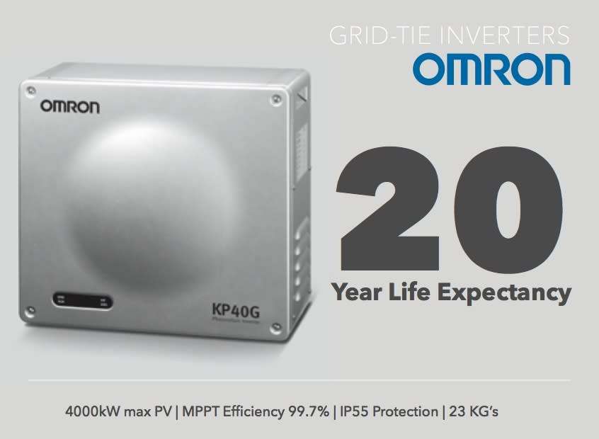Omron KP40G 4kw inverter