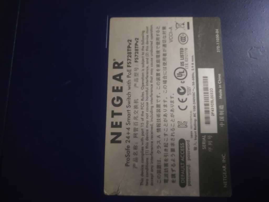 Netgear 28 Port PoE Plus GB Smart MGD Switch