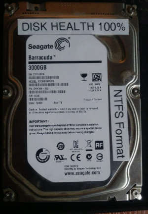 Seagate Barracuda 3TB HDD [ 3000GB ] WD20EURX - INTERNAL HARD DISK DRIVE