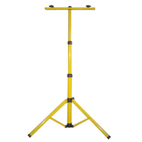 Yellow Compact Weather-Proof Lighting Stand, 10kg