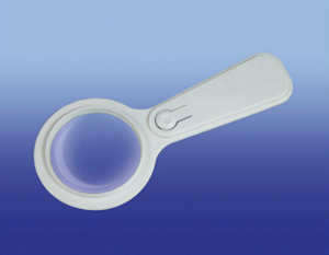Handheld Magnifier with Light