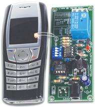 Remote Control Using A GSM Mobile Phone - DIY Kit