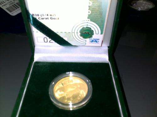 NATURA SERIES 1/4 OZ ELEPHANT SOLID GOLD CRAZY R1 START