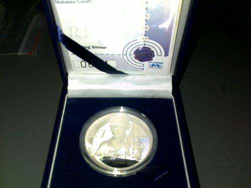 GANDHI SILVER IN BOX