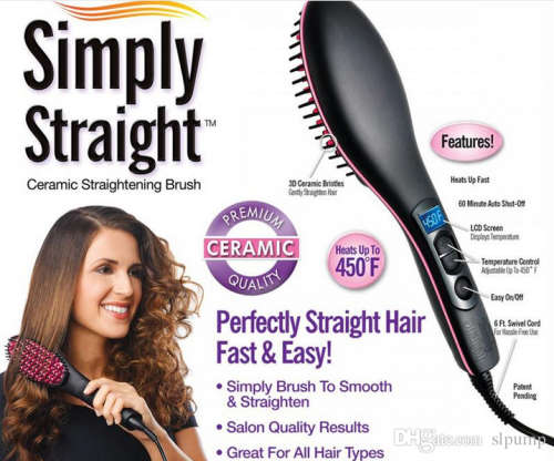 FAST ELECTRIC HAIR STRAIGHTENER