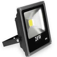 20 W  LED Flood Light. 80 % Energy Saving. SLIMLINE