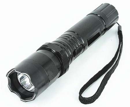 1101 Police Flashlight (LED) Torch with Taser