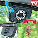 Solar Powered ventilation System..Keeps your parked car cooler