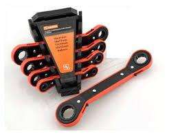 5 Piece Ratchet Spanner Set