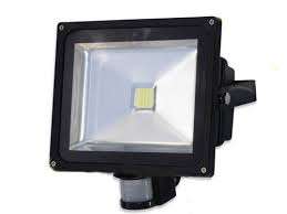 30 W  LED Flood Light. with motion sensor