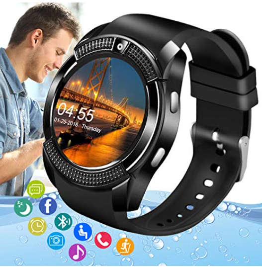 Smart watch with touch screen