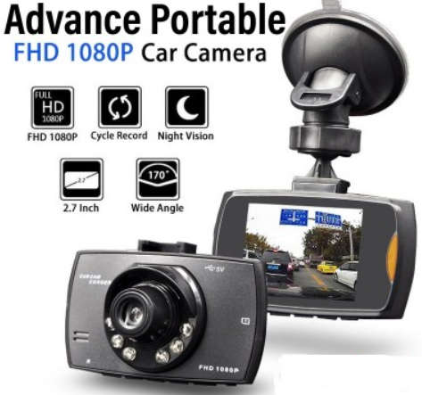 Advance Portable Car Camcorder - Full HD 1080P
