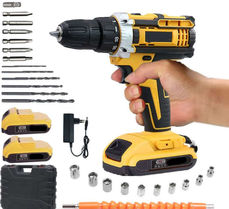24 piece 12V Cordless Rechargeable Drill set