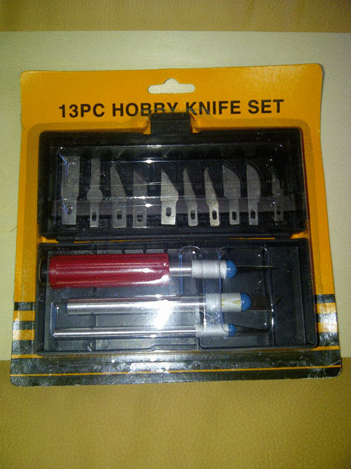 ### 13 Piece Hobby Knife Set ###