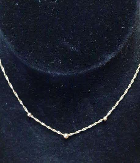 Solid 9 ct yellow gold necklace