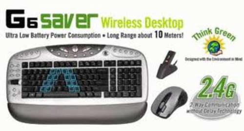 A4 Tech G6 Wireless keyboard & Mouse Set