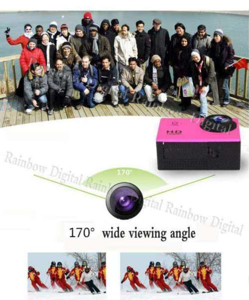 Sports Camera 1080P Full HD H.264 (Water Proof 30M)