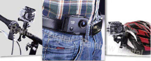 Sports Camera 1080P Full HD H.264 (Water Proof 30M)