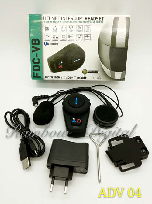 500M BT interphone Bluetooth Motorbike Motorcycle helmet intercom Headset