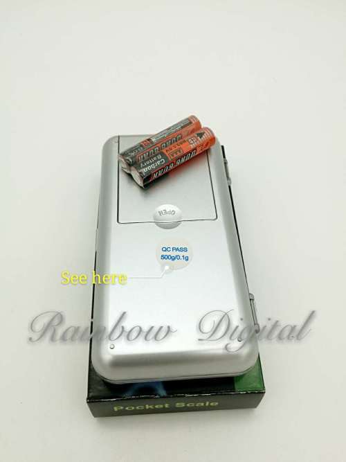 Small Pocket Digital Scale(500g-0.1g)