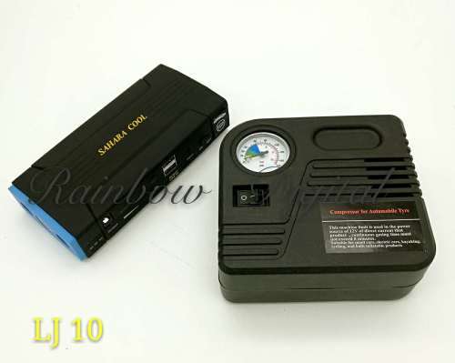 280000Mah Portable Car Emergency Power Supply with Compact Air Compress