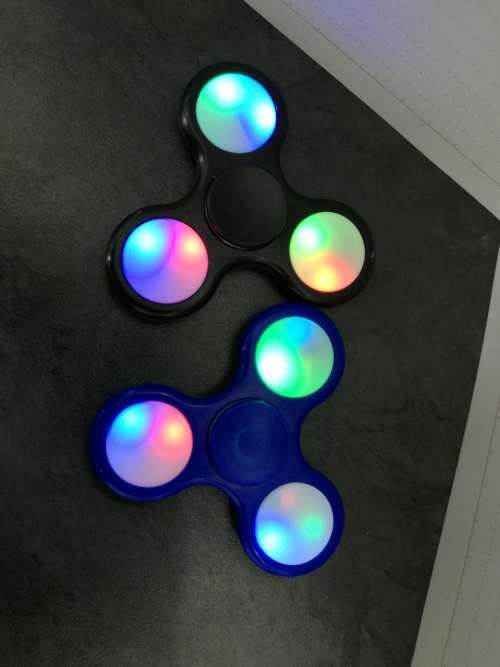 Glow Fidget Spinners