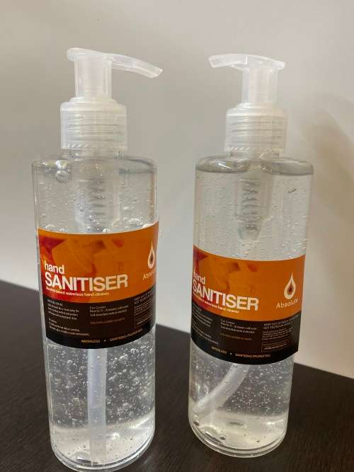 Hand SANITISER Alcohol-based waterless hand cleaner 250ML
