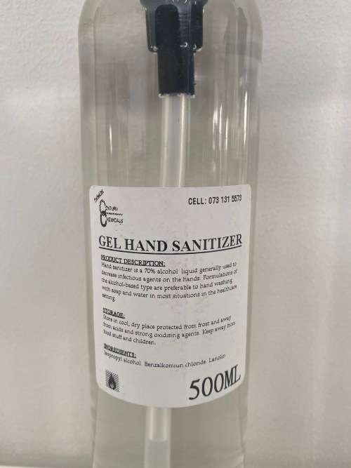 GEL HAND SANITIZER 500ML