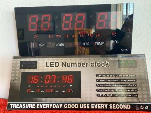 LED NUMBER CLOCK 3615