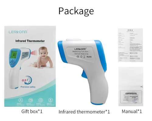 10PCS INFRARED NON-CONTACT THERMOMETER