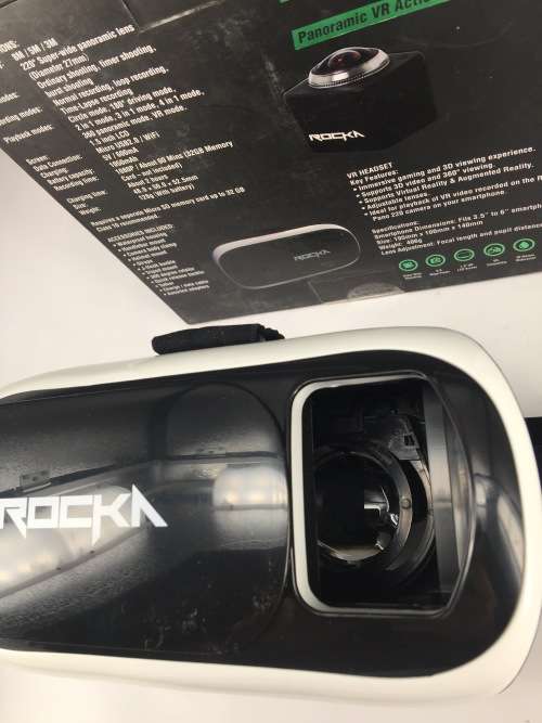 Panoramic VR Action Camera&VR Headset Included