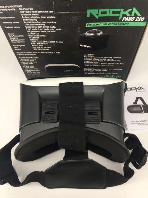 Panoramic VR Action Camera&VR Headset Included