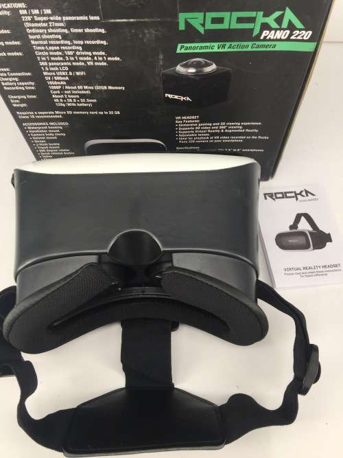 Panoramic VR Action Camera&VR Headset Included