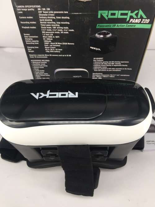 Panoramic VR Action Camera&VR Headset Included
