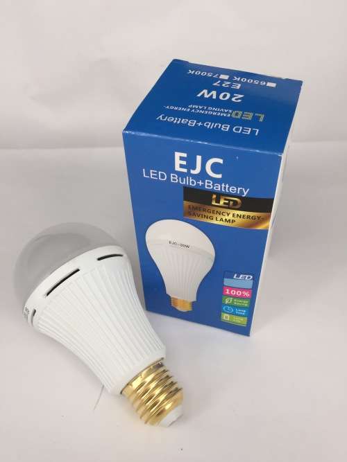 EJC LED Bulb+Battery 20W E27
