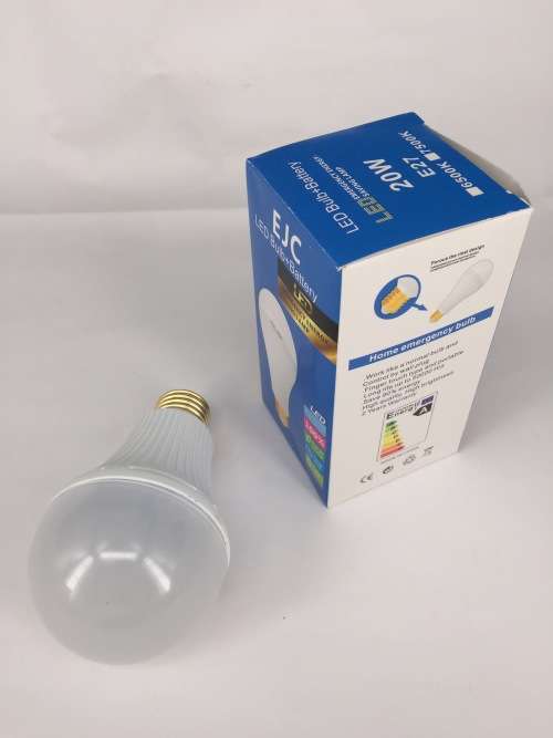 EJC LED Bulb+Battery 20W E27