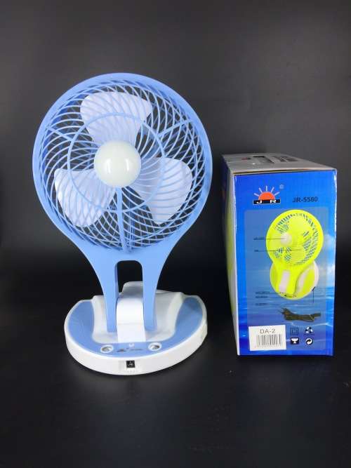 Portable LED Light with Mini Fan