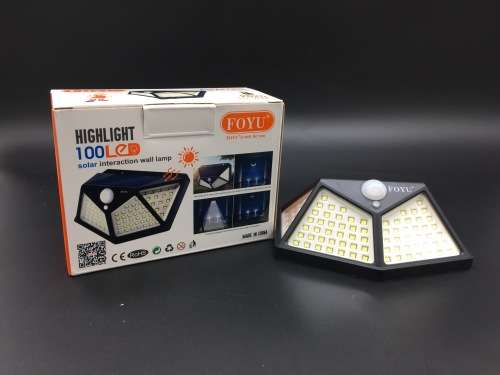 Solar LED interaction wall lamp 20W