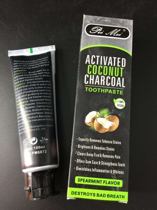 Activated Coconut Charcoal Toothpaste