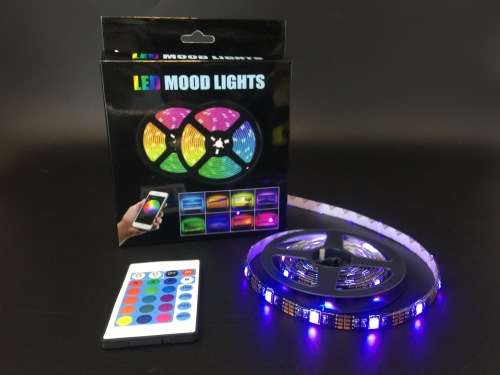 USB RGB LED Mood Lights 5M With Remote