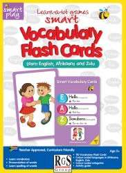 Vocabulary flash cards