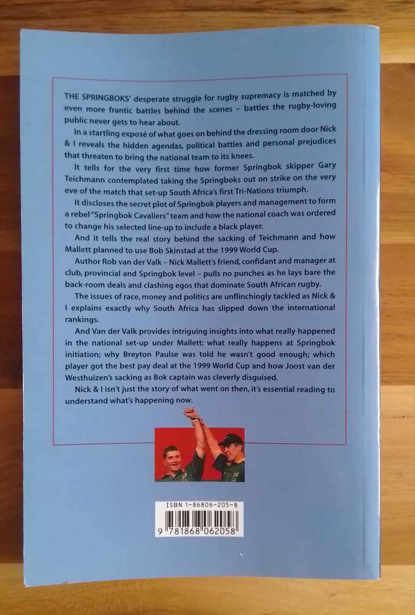 Nick & I - An adventure in rugby