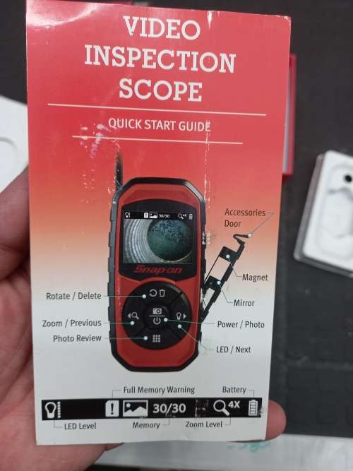 SNAP-ON BK3000 Video inspection camera  / scope