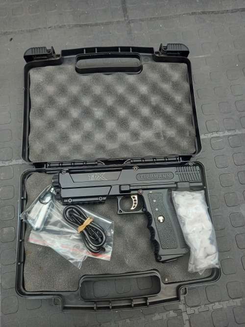 Tippmann TiPX Black .68 Caliber Paintball Pistol Self Defence