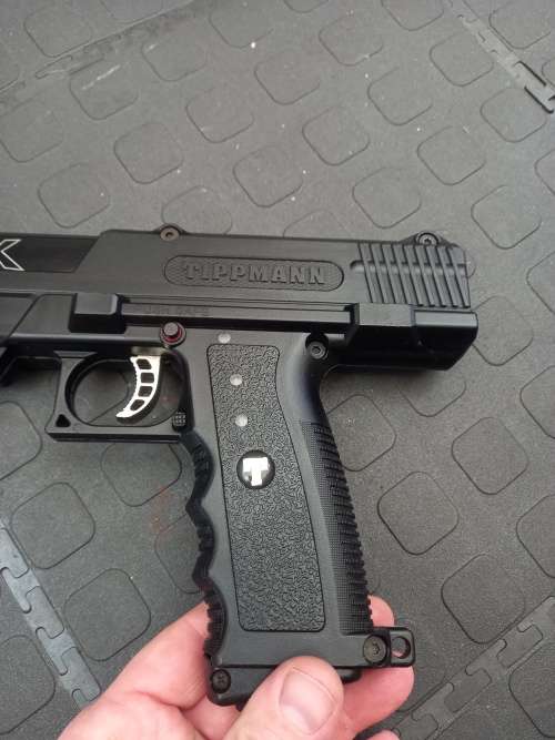 Tippmann TiPX Black .68 Caliber Paintball Pistol Self Defence