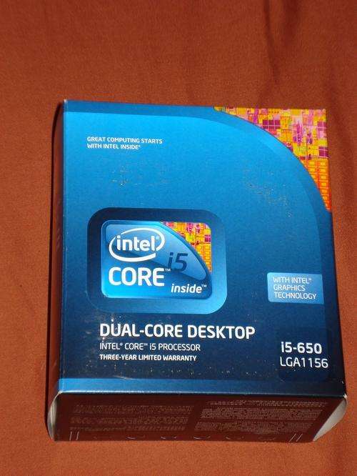 INTEL CORE i5-650 LGA1156 COOLING FAN & HEATSINK ***BRAND NEW!!!!!!